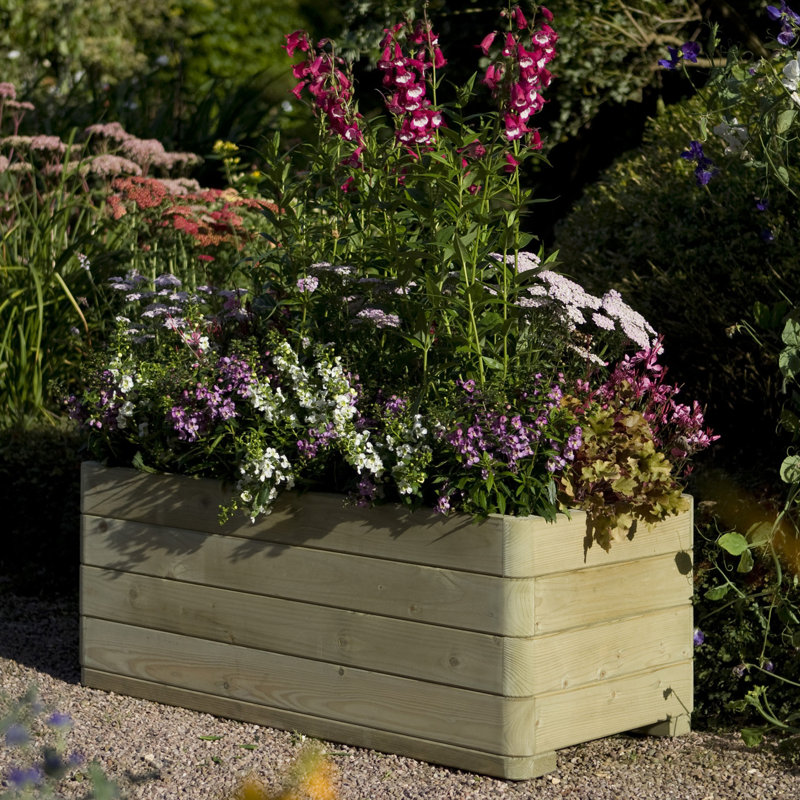 rowlinson wooden planter